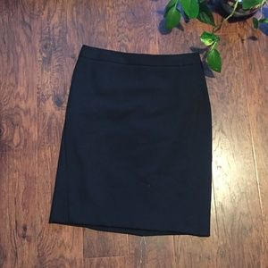 LOFT Black Pencil Skirt